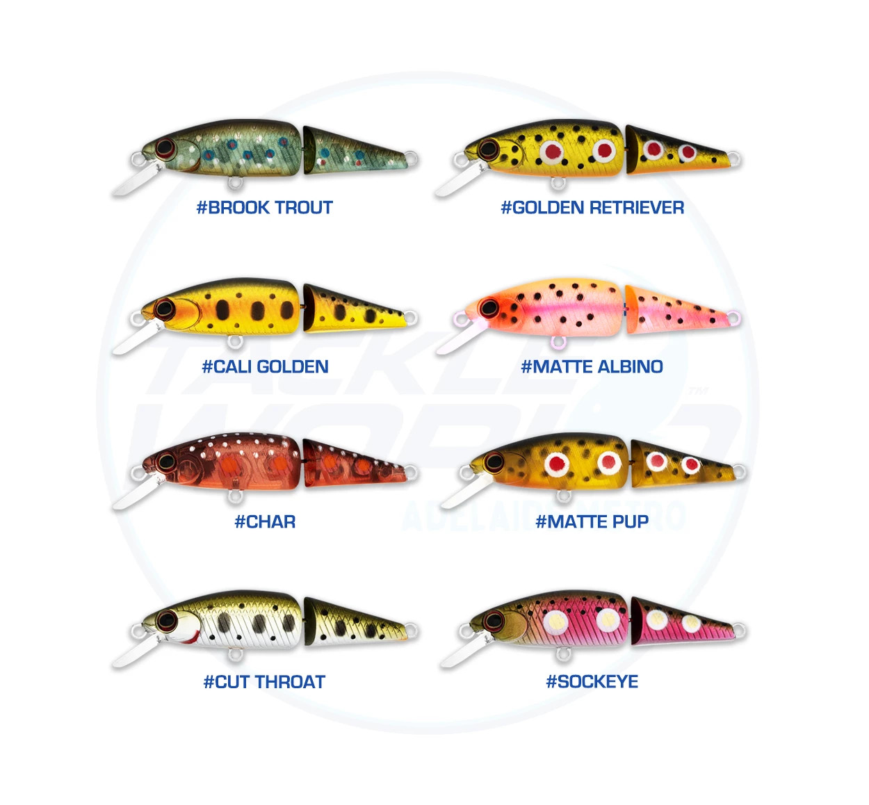Daiwa SilverCreek Dr Minnow Joint II 70F Fishing Lure 70mm
