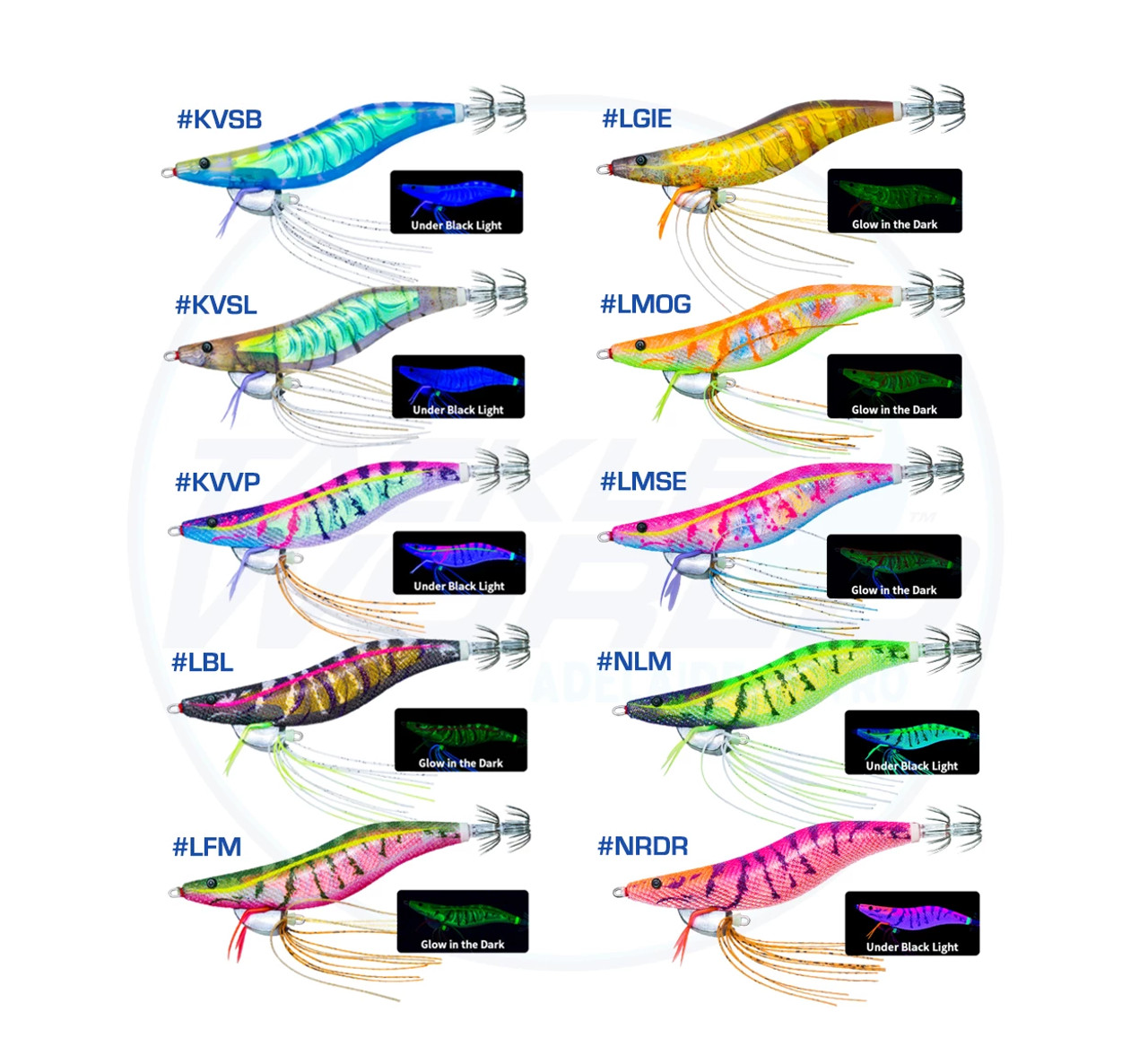 Yo-Zuri Egi Ebi Q 2023 Squid Jig 3.5 - Tackle World Adelaide Metro