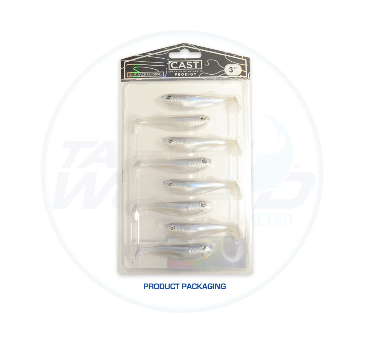 CAST Prodigy Soft Plastic Swimbait Lure 3 Inch Tackle World Adelaide