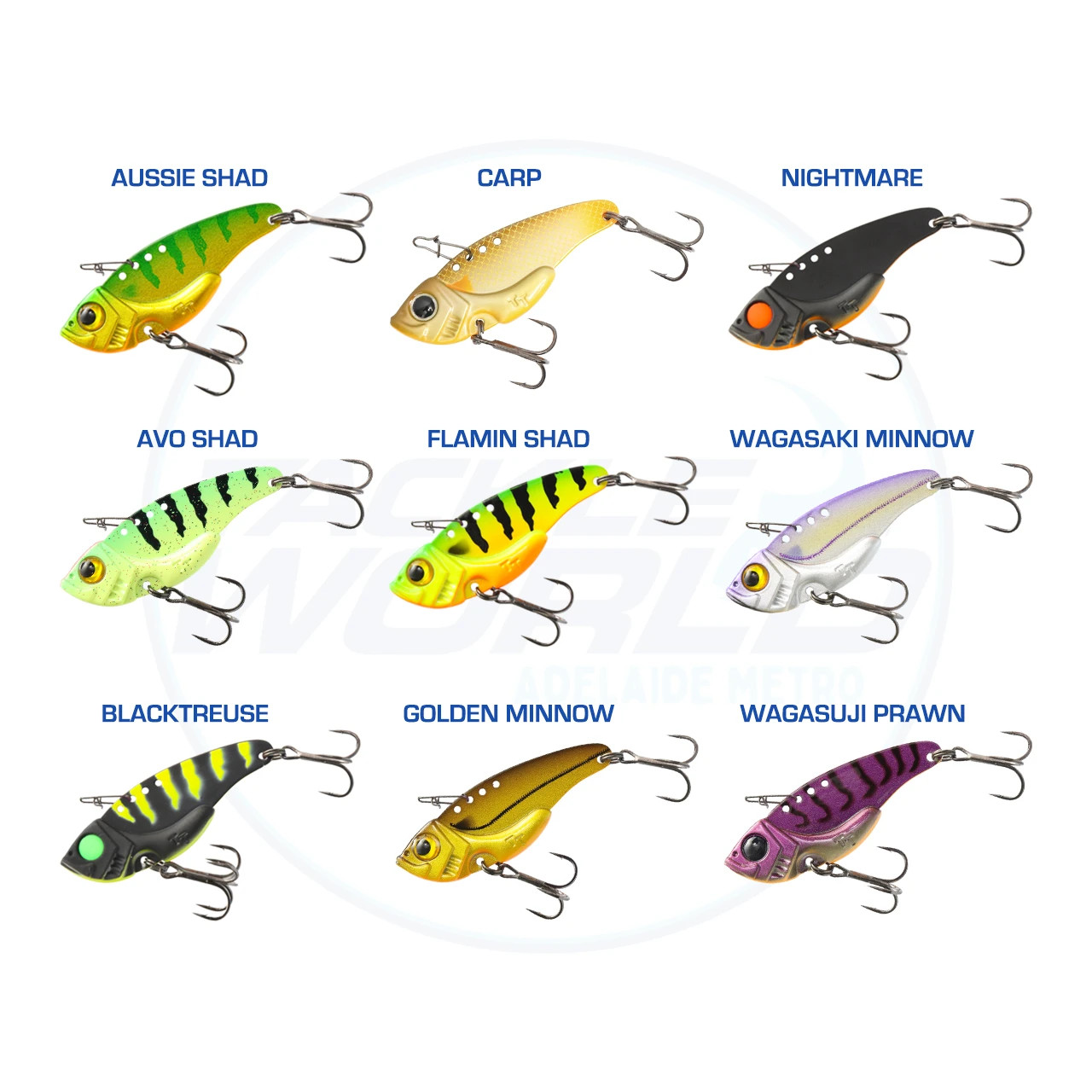 blade fishing lures australia TT Switchblade+ Lure Station The Binsky is the newest and brightest star on the blade bait market Blade & Vibe Fishing Lures