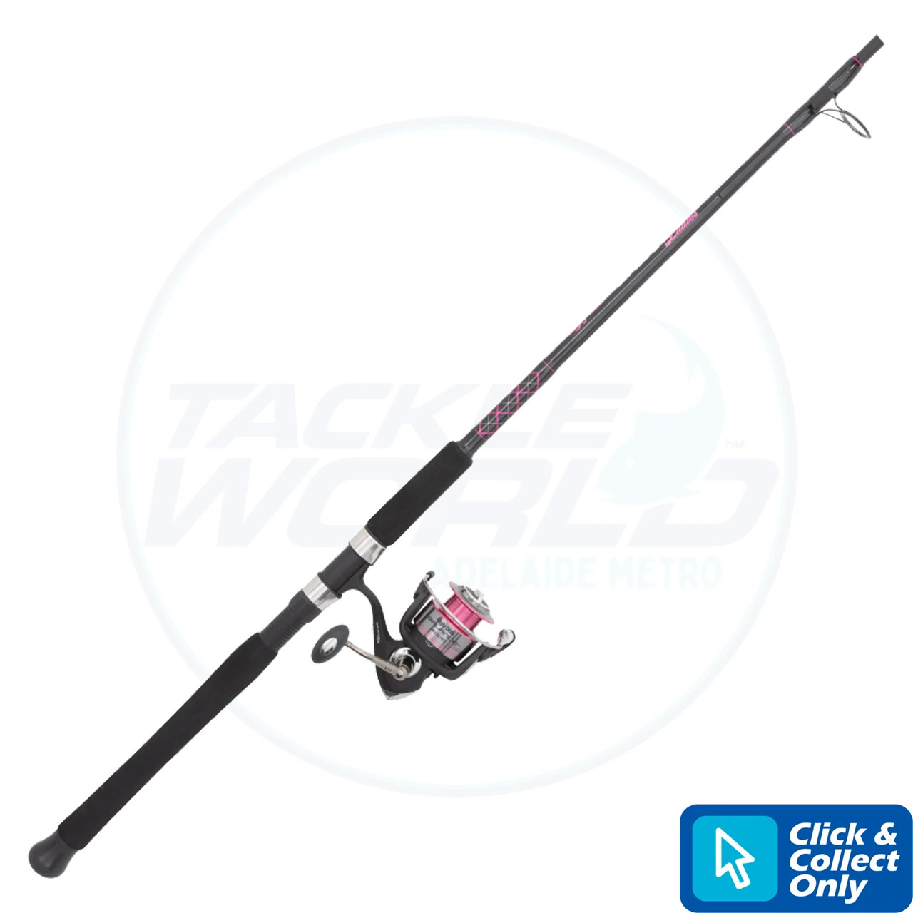 Ugly Stik Balance Ladies Spinning Fishing Rod Combos Tackle