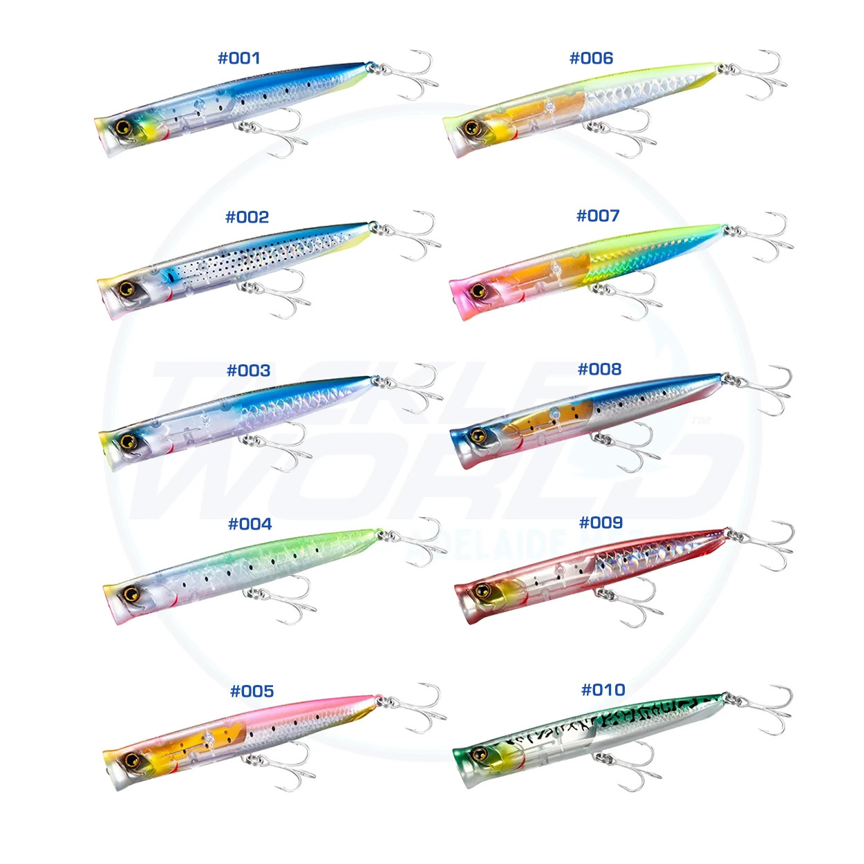 Shimano NESSA BEAM POPPER 130F FLASHBOOST – Leurre De Surface Pour Bar, Flétan Et Pêche En Mer – Couleur N Blupiniwashi