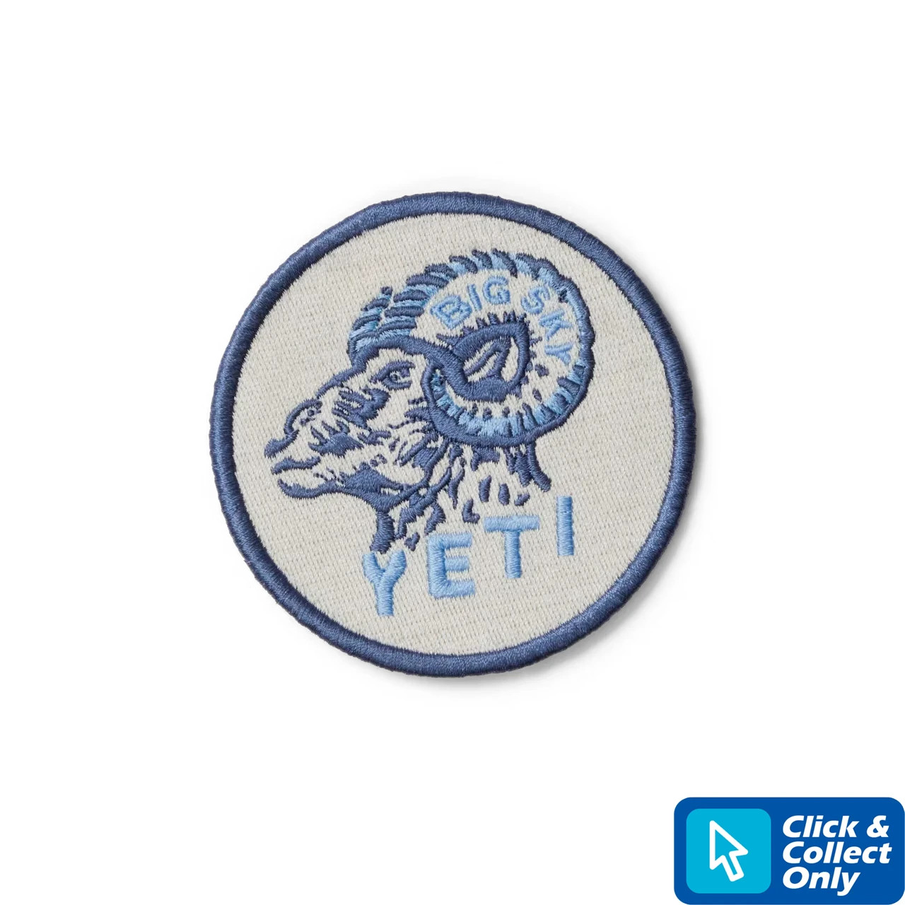 YETI Collectors Patch Big Sky Bighorn Tackle World Adelaide Metro