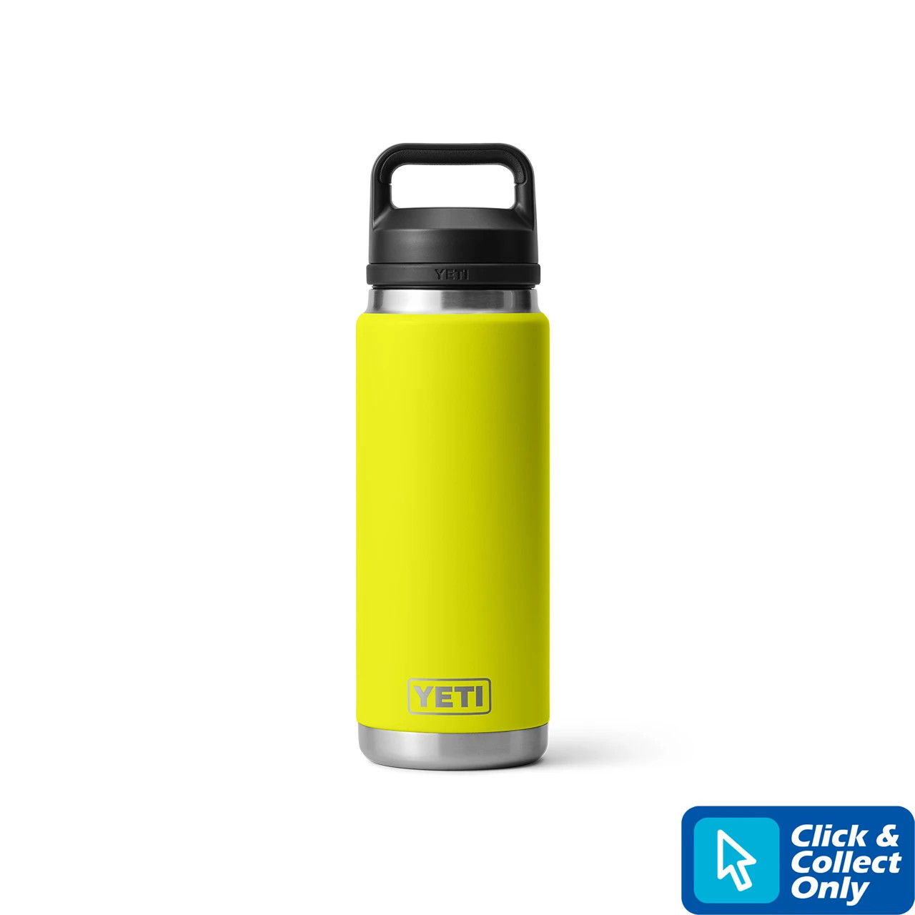 YETI Rambler Bottle 26 oz With Chug Cap - Firefly Yellow - Tackle