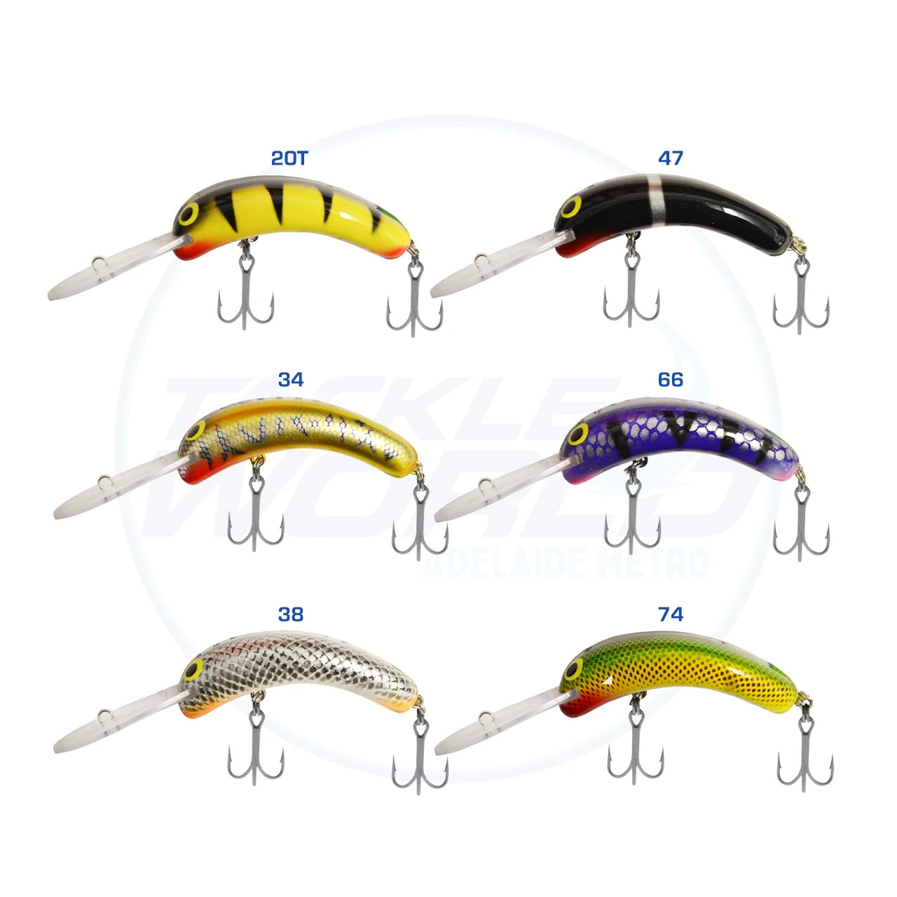 Australian Crafted AC Invader Fishing Lure 90mm 20ft - Tackle