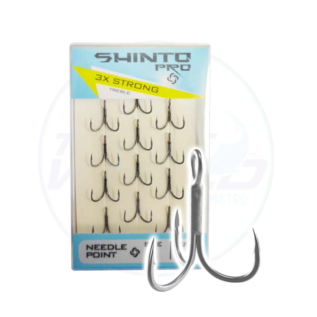 Shinto Pro 6066 3X Strong BN Treble Hooks - Tackle World Adelaide