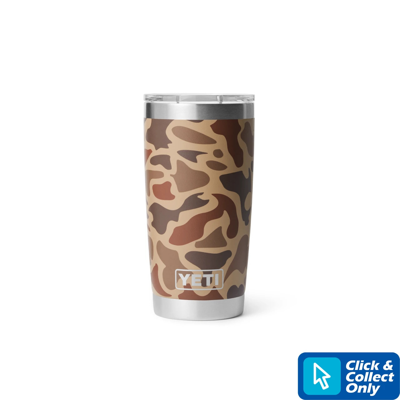 YETI Rambler 20 oz Tumbler 迷彩柄 YETI Rambler 20 oz Tumbler with Magslider Lid - Wetlands Camo