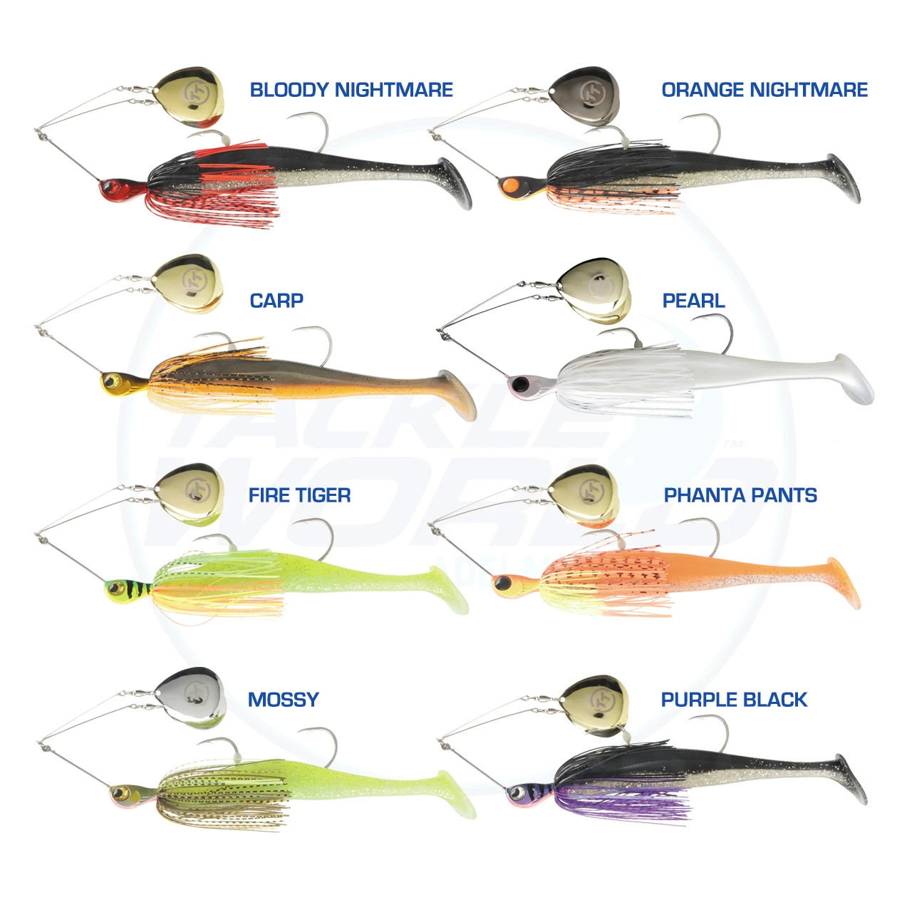 fish tornado lures Truscend Power Swim Bait TT Lures Tornado Tandem Spinnerbait