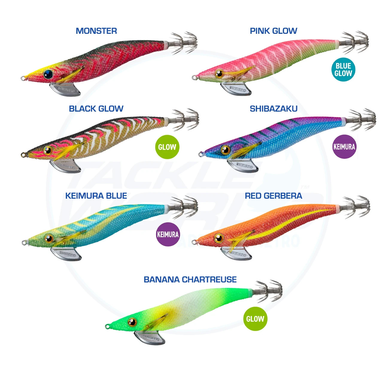 Shimano Sephia Clinch Excounter Flash Boost Squid Jig 3.8 - Tackle