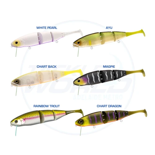 Daiwa Steez Merrinity Swimmer Swimbait Colour Chart