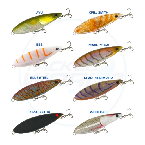 Samaki Redic Fall Prawn Fishing Lure Colour Chart