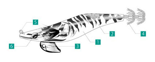 daiwa emeraldas squid jig