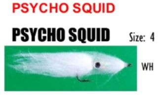 Felty's Flies Psycho Squid Size 4