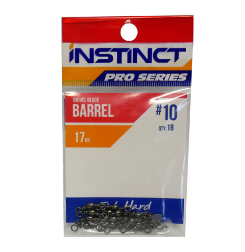 Instinct Pro Series Black Barrel Swivel