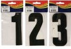 Waterline Registration Numbers 6" Black - 2 Pack
