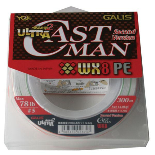 YGK Ultra Castman 2 WX8 300m **CLEARANCE**