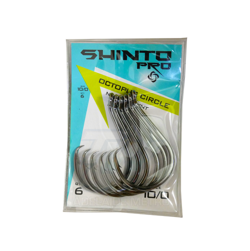 Shinto Pro Stainless Steel EXX Strong Circle Hook - Fergo's Tackle World