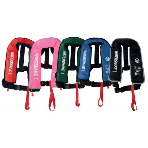 Watersnake Inflatable PFD Level 150 Manual Lifejacket