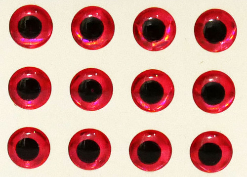Wapsi Hologram Eyes - Red 5/16"