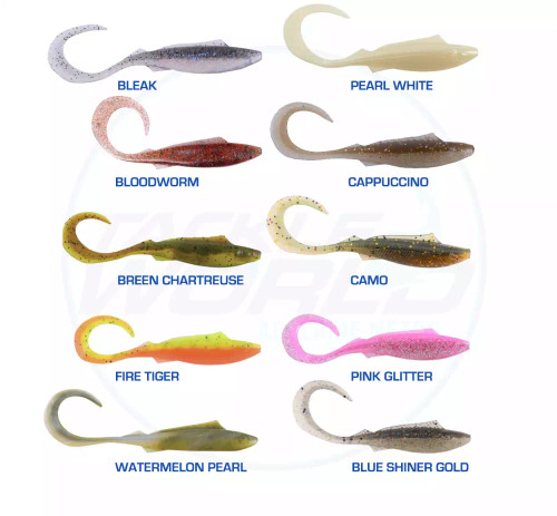 Super Sales! Soft Plastics Berkley Powerbait Nemesis Paddle Tail 4 Soft  Plastic Lure, Free Shipping