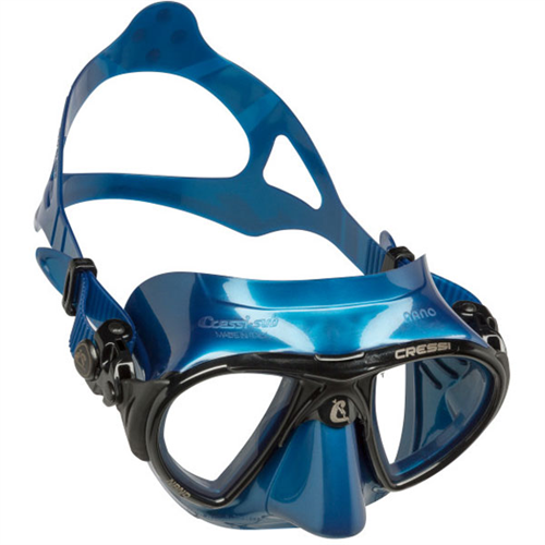 Cressi Baron Full Face Mask Black/Blue Tackle World Adelaide Metro