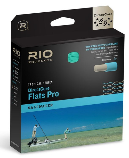 Rio Saltwater Direct Core Flats Pro 15ft Stealth Tip Tropical Fly Line