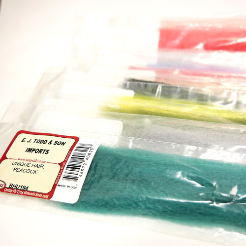 EJ Todd Unique Hair Fly Tying Material