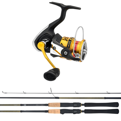 Daiwa  CROSSFIRE SPINNING SET (BLACK GOLD)