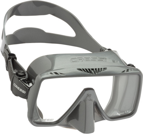 Maschera Snorkeling CRESSI SF1 - Senza Montatura, Silicio, Taglia Unica, Unisex - Foto 4