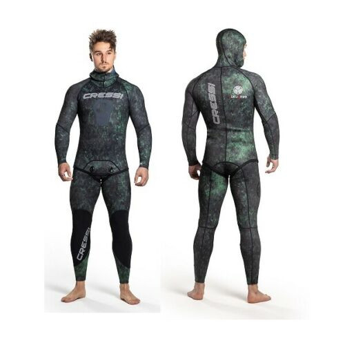 Cressi Tokugawa 3mm Mens Mono Wetsuit Blue Camo