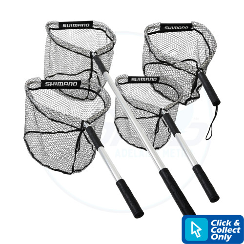 Shimano Silicon Wide Mesh Landing Net