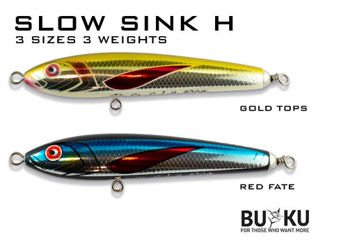 Buku Slow Sink H 165mm Stick Bait 