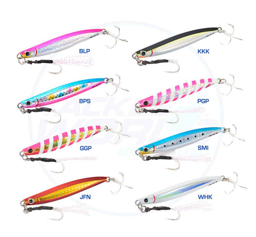 Jackson Metal Effect Stay Fall Lure Colours