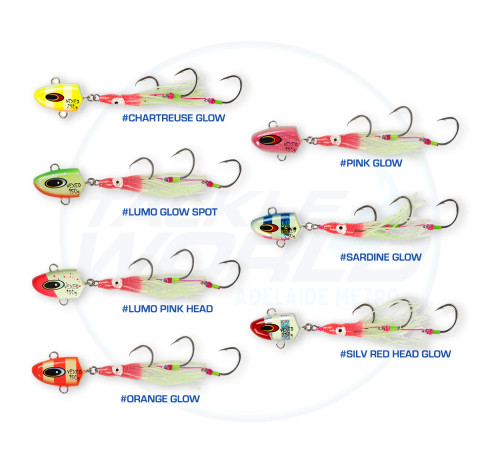 Vexed Bottom Meat Lure 60gm Colour Chart