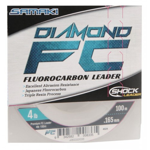 X-Braid Olltolos FC Fluorocarbon Leader Line 100m 14lb