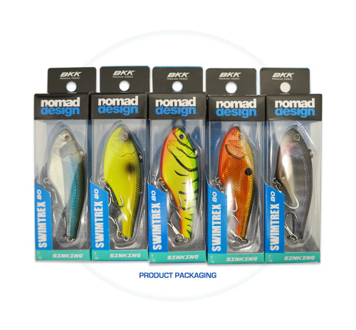 Nomad Swimtrex 80 Lipless Sinking Crankbait Fishing Lure 80mm - Tackle  World Adelaide Metro