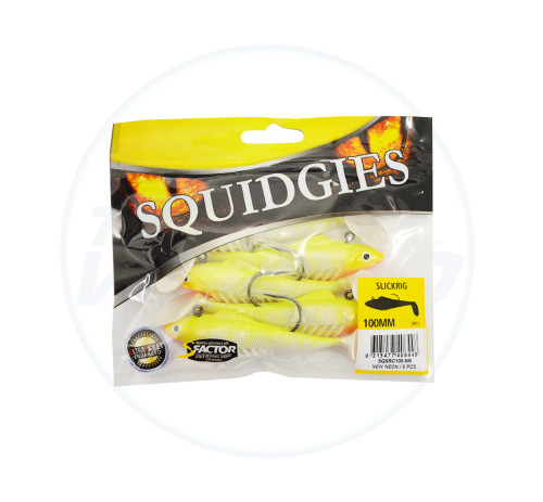 Squidgies Slick Rig Soft Plastic Lure 100mm Brown Snake