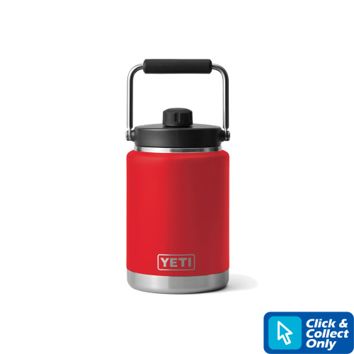 Yeti Rambler Half Gallon Jug - Rescue Red