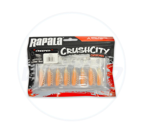 Rapala Crushcity Customs Creeper Soft Plastic Fishing Lure 6.5cm - Tackle  World Adelaide Metro