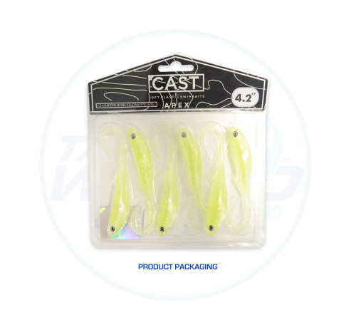 CAST Apex Soft Plastic Curl Tail Swimbait Lure 4.2 Inch - Tackle World  Adelaide Metro