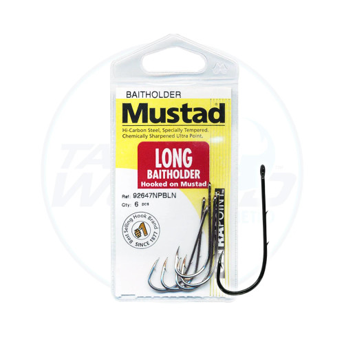 Mustad Long Baitholder Hooks Product Image
