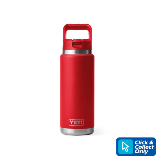 YETI Rambler 26 oz Straw Bottle - Rescue Red