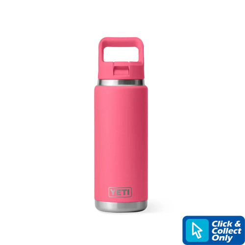 YETI Rambler 26 oz Straw Bottle - Tropical Pink