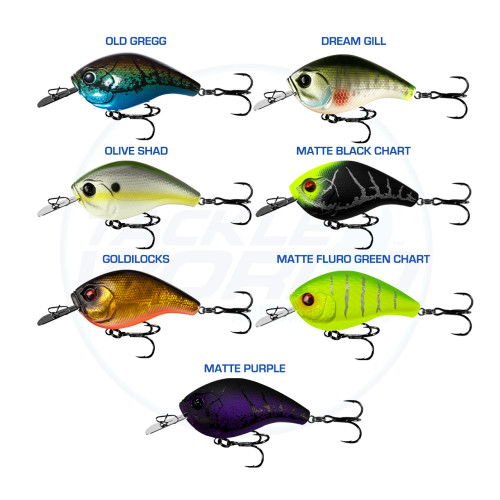 13 Fishing Jabber Jaw Colour Chart