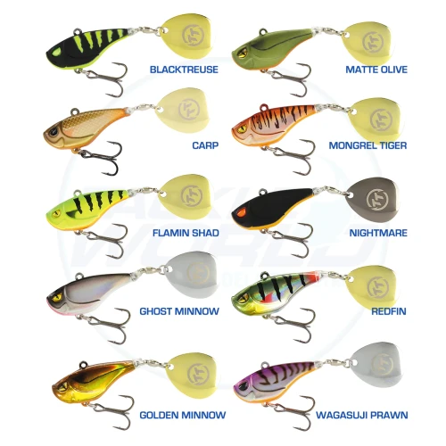 TT Lures Flashpoint+ 37mm Colour Chart