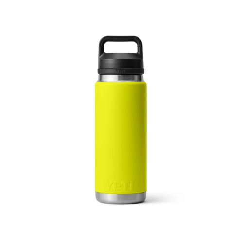 YETI Rambler Bottle 26 oz With Chug Cap - Firefly Yellow - Tackle