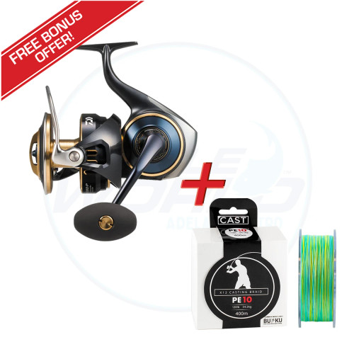 Daiwa 25 Saltiga 25000-P Bonus