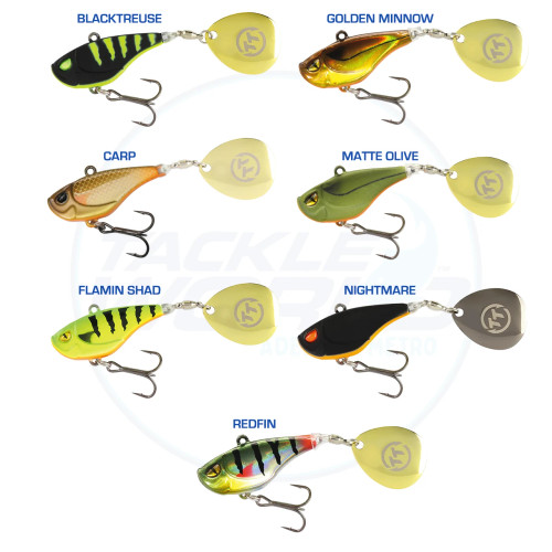TT Lures Flashpoint+ Metal Tail Colour Chart