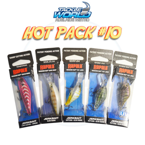 Hot Pack #10 - Rapala Shadow Rap Fat Jack 