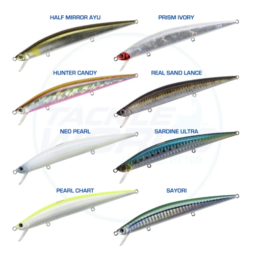 DUO Tide Minnow Slim 120 Colour Chart